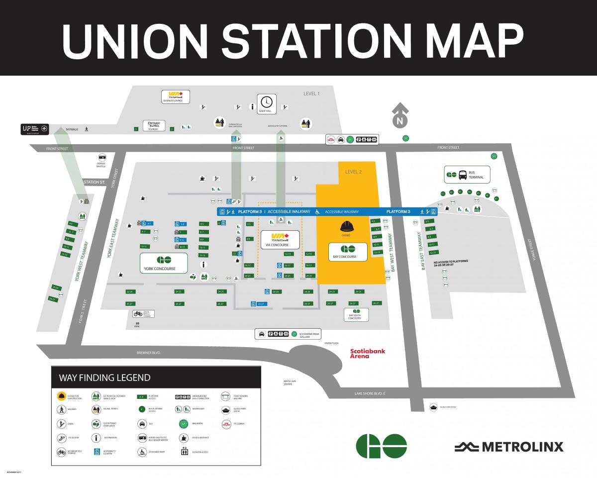 la union station metrolink map